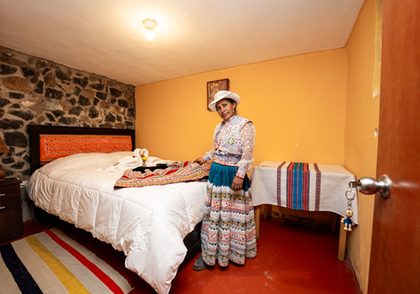 Colca · Casa Familiar en Coporaque (2D/1N)